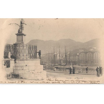 Nice - Le Port vers 1900 